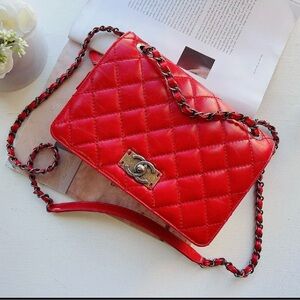 Chanel Quilted Calfskin Leather Classic Flap Bag